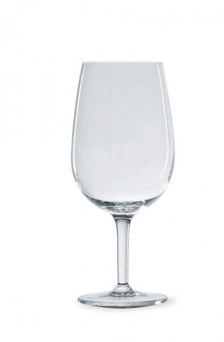 Verre à pied jaugé verre cristallin 21,5 cl Doc Luigi Bormioli