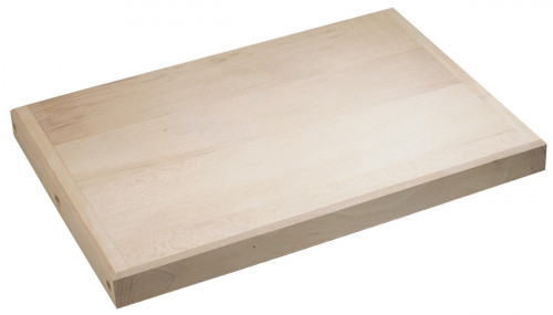 Planche à découper hêtre 50x35 cm Sans rigole Non réversible