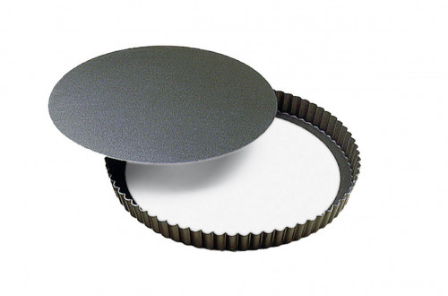 Tourtière acier Revêtement anti-adhésif Ø 28 cm 2,5 cm mobile Gobel