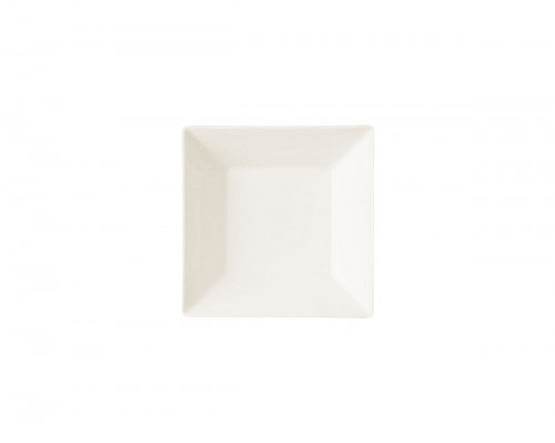 Coupelle carré ivoire porcelaine vitrifiée 13 cm Allspice Rak