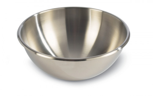 Bassine demi-sphérique inox Ø 30 cm 15 cm 7 L Pro.cooker
