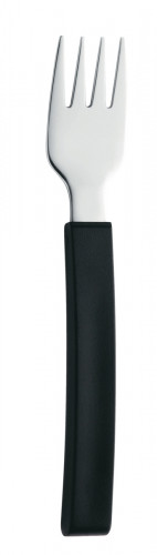 Fourchette de table noir inox 18,2 cm Handicap Amefa