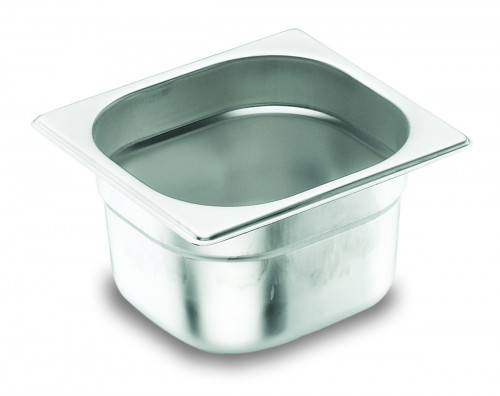 Bac GN 1/6 inox P15 cm 2,2 L Lacor
