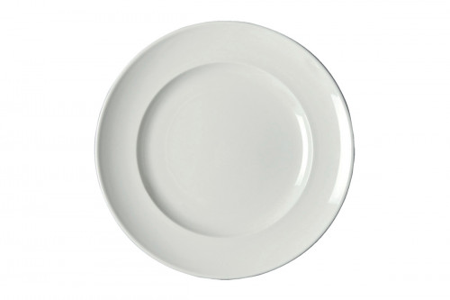 Assiette plate rond ivoire porcelaine vitrifiée Ø 23,9 cm Classic Gourmet Rak