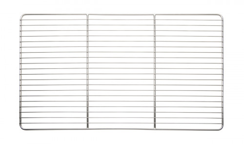 Grille inox 53x32,5 cm GN 1/1 5 mm 2 traverses 5 mm 20 fils 2 mm