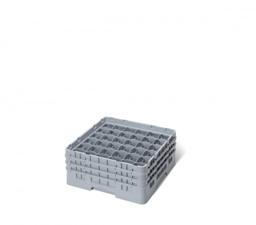 Casier de lavage 36 compartiments 50x50x14,3 cm 7,2 cm 11,4 cm Camrack Cambro
