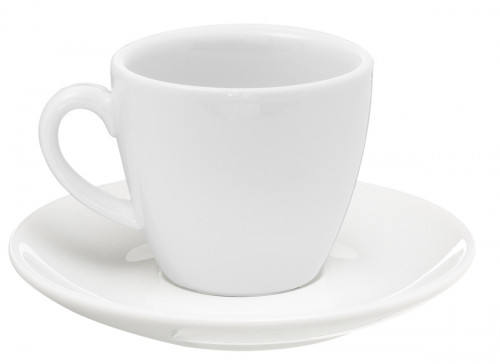 Tasse à déjeuner rond blanc porcelaine 30 cl Ø 10,5 cm Emotions Pro.mundi