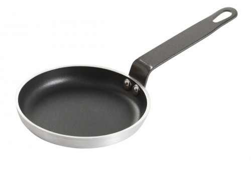 Poêle à blinis rond aluminium Revêtement anti-adhésif Ø 12 cm 2 cm Pro.cooker