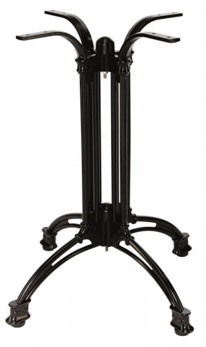 Pied de table noir 60x60x70 cm Empire Flexmob