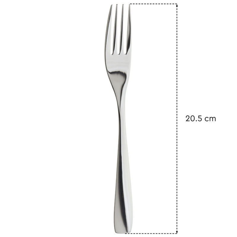 Fourchette de table inox inox 18/0 20,5 cm Adagio Pro.mundi