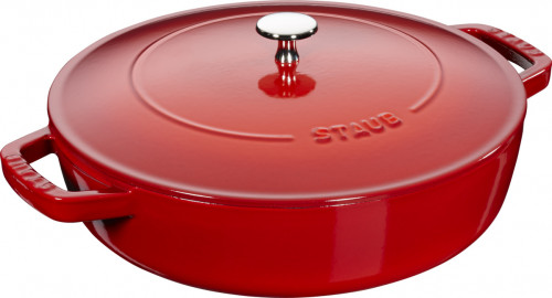 Sauteuse fonte d'acier Ø 24 cm 11,6 cm 2,4 L Chistera Staub