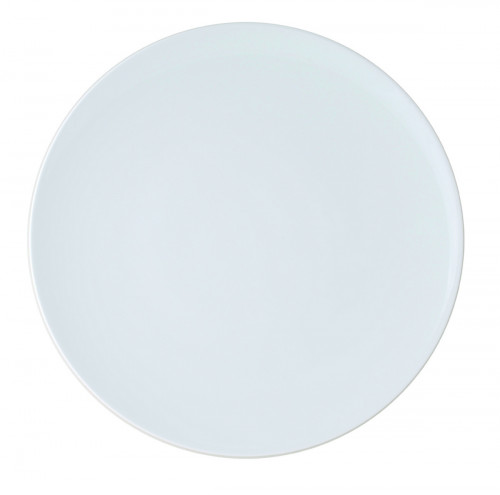 Assiette coupe plate rond blanc porcelaine Ø 28 cm Coupe Astera