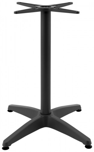 Pied de table noir 63x63x73 cm Monza Flexmob