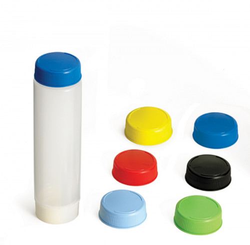 Bouchon rond multicolore polyéthylène Ø 5,57 cm Tablecraft (12 pièces)
