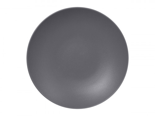 Assiette creuse rond Gris stone porcelaine vitrifiée Ø 25,9 cm Neo Fusion Rak