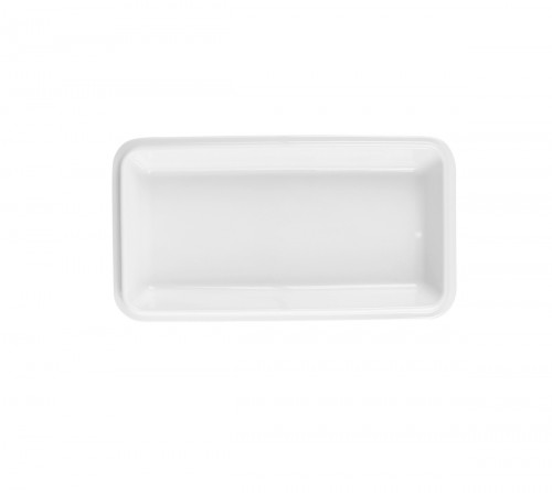 Plateau GN1/3 porcelaine blanc 32,5x17,5 cm 0 m³ Evento Degrenne