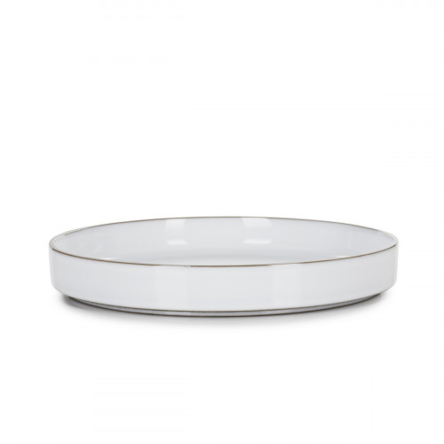 Assiette creuse rond blanc porcelaine Ø 23 cm Caractere Revol