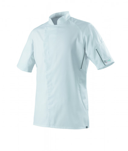 Veste homme manches courtes blanc T1 Benak Robur