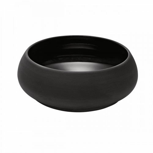 Cocotte rond noir grès émaillé Ø 14 cm Bahia Degrenne