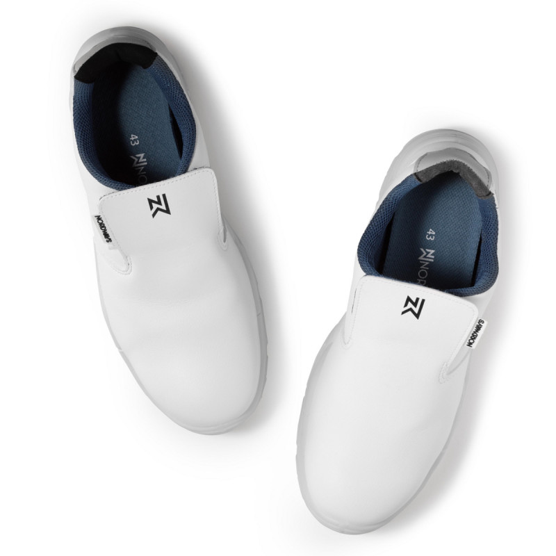 Mocassins de sécurité blanc 39 Brice Plus Nordways
