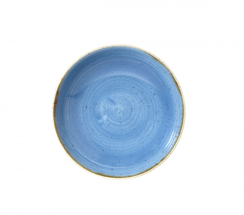 Assiette coupe creuse rond Cornflower porcelaine vitrifiée Ø 24,8 cm Stonecast Churchill