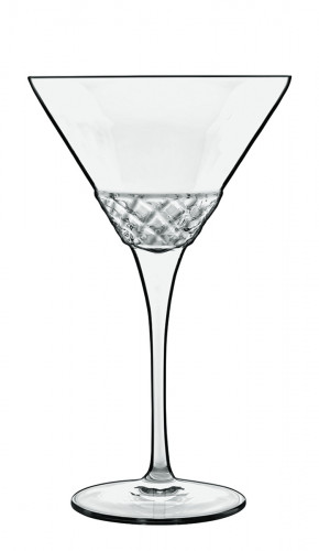 Coupe à cocktail martini verre cristallin 22 cl Roma 1960 Luigi Bormioli