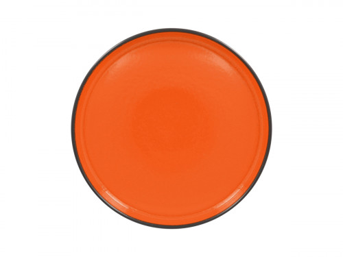 Assiette creuse rond orange porcelaine vitrifiée Ø 19,9 cm Fire Rak