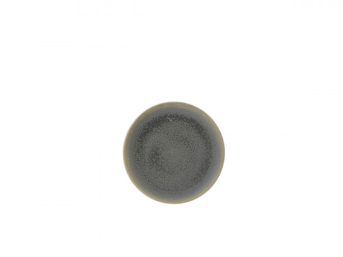 Assiette plate rond gris porcelaine Ø 16,2 cm Evo Dudson