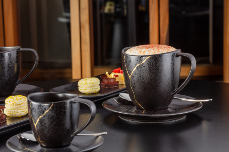 Tasse à expresso porcelaine 10 cl Ø 6,5 cm Kintzoo Rak