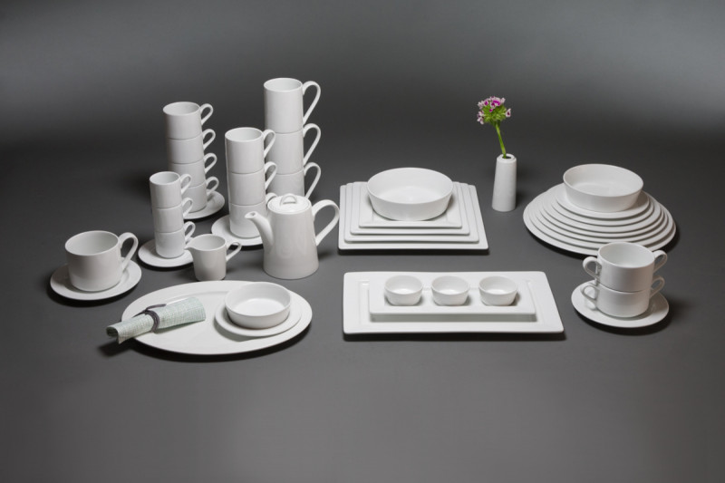 Saucière rond blanc porcelaine vitrifiée Ø 9,1 cm Access Rak