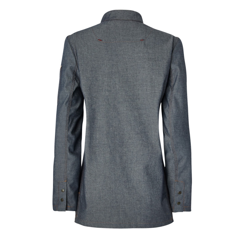 Veste femme manches longues bleu T4 Authentique Molinel