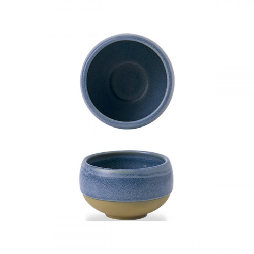 Bol rond bleu porcelaine Ø 9 cm Emerge Churchill
