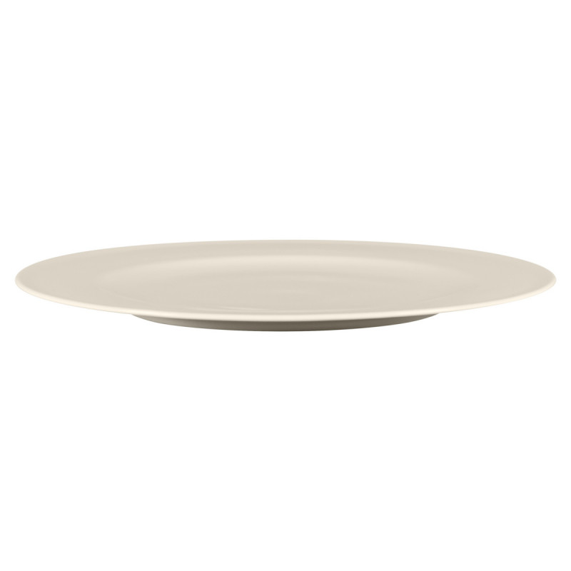 Assiette plate rond ivoire porcelaine bone china Ø 23 cm Bravura Rak