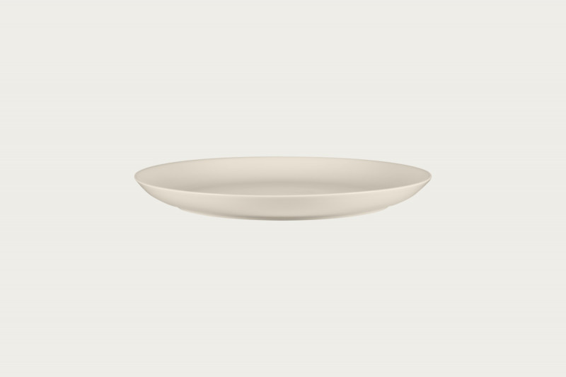 Assiette coupe plate rond ivoire porcelaine Ø 28,6 cm Fedra Rak