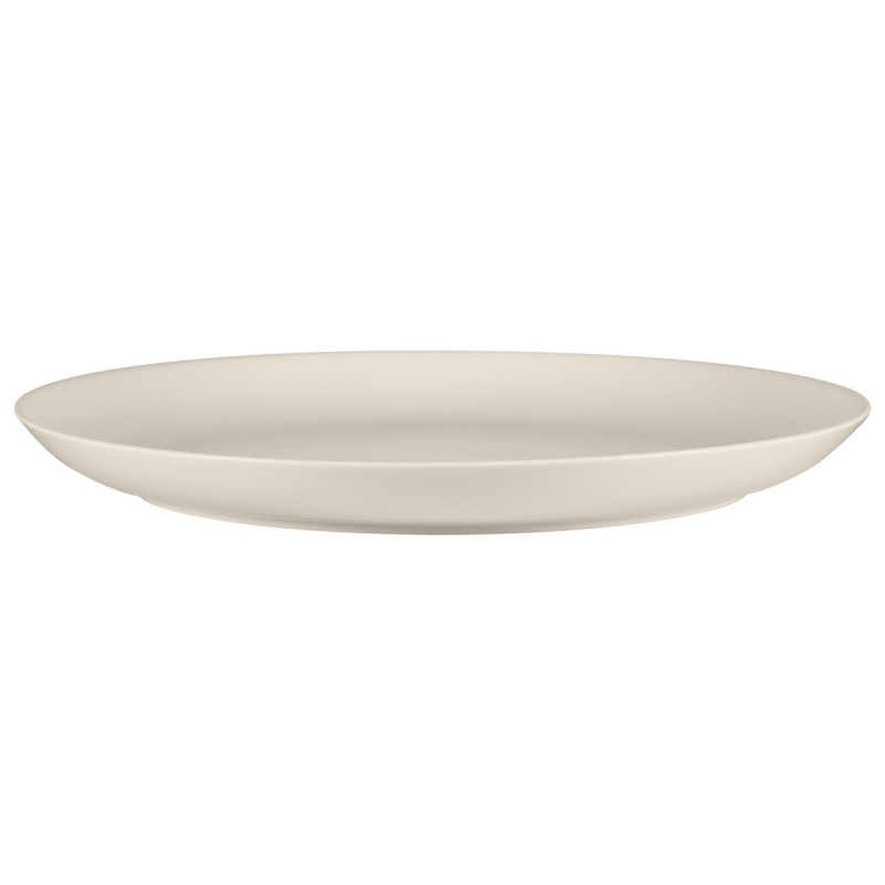 Assiette coupe plate rond ivoire porcelaine bone china Ø 26,8 cm Fedra Rak