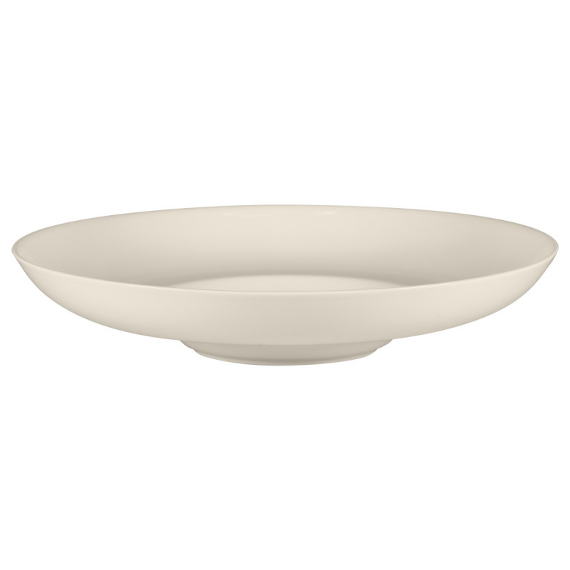 Assiette creuse gourmet rond ivoire porcelaine Ø 29 cm Fedra Rak