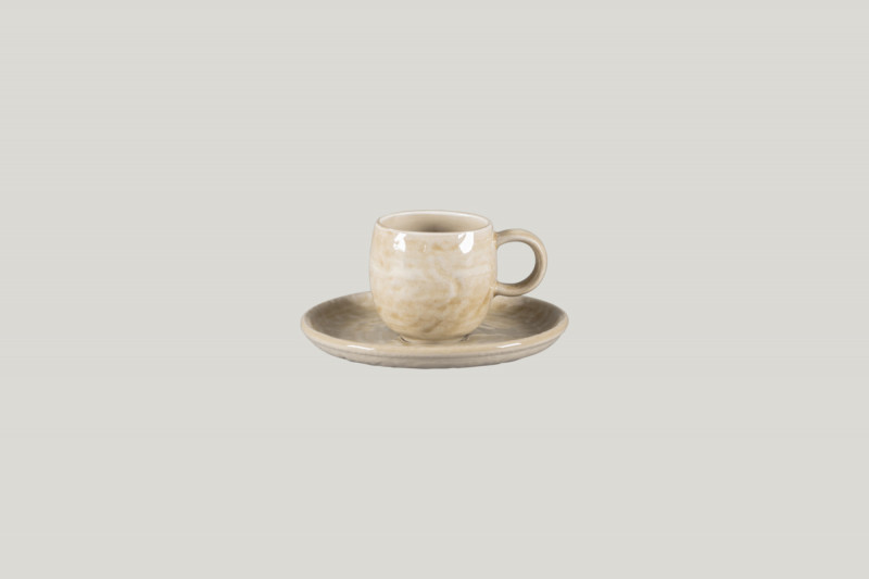 Tasse à espresso vanilla porcelaine Krush Rak