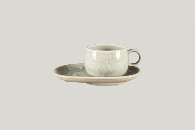 Tasse à café rond céladon porcelaine 28 cl Ø 9 cm Krush Rak