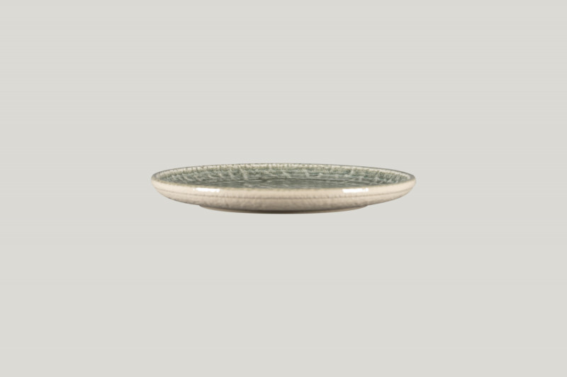 Assiette plate coupe rond Sage en porcelaine Ø 21 cm 2,4 cm Krush Rak