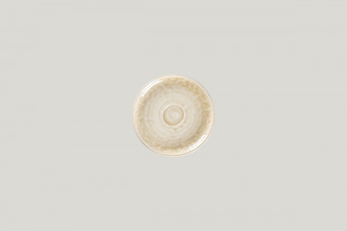 Sous-tasse à expresso rond vanilla porcelaine Ø 13 cm Krush Rak