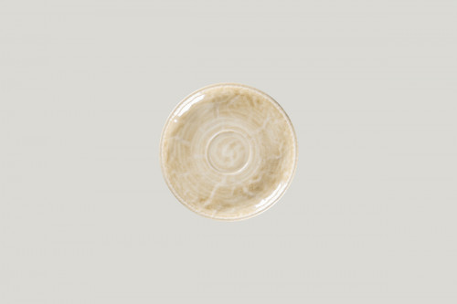 Sous-tasse à expresso rond vanilla porcelaine Ø 17 cm Krush Rak