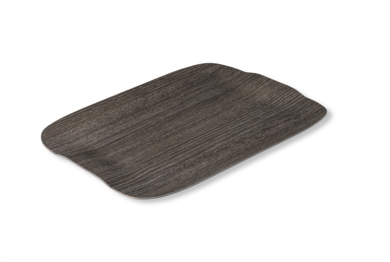 Plateau bois 60x40 cm Papillon Platex