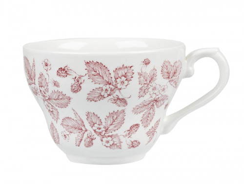 Tasse avec anses rond Georgian Cranberry Bramble porcelaine vitrifiée 19,8 cl Ø 9 cm Vintage Prints Churchill