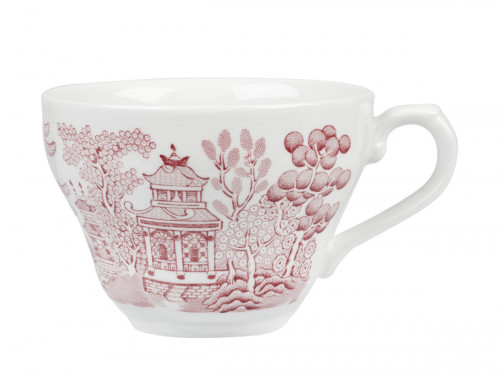 Tasse avec anses rond Georgian Cranberry Willow porcelaine vitrifiée 19,8 cl Ø 9 cm Vintage Prints Churchill