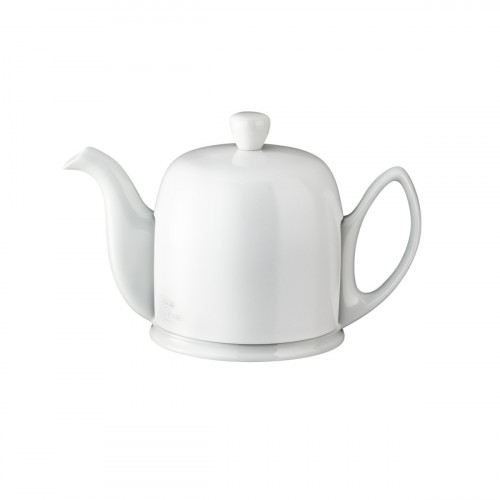 Théière avec couvercle blanc porcelaine 70 cl Salam Degrenne
