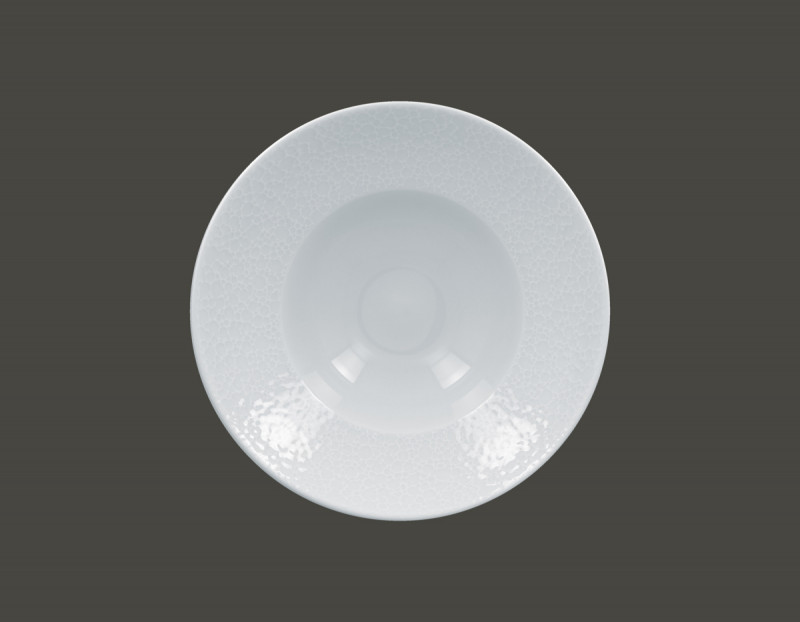 Assiette extra creuse rond blanc porcelaine Ø 26,1 cm Charm+ Rak