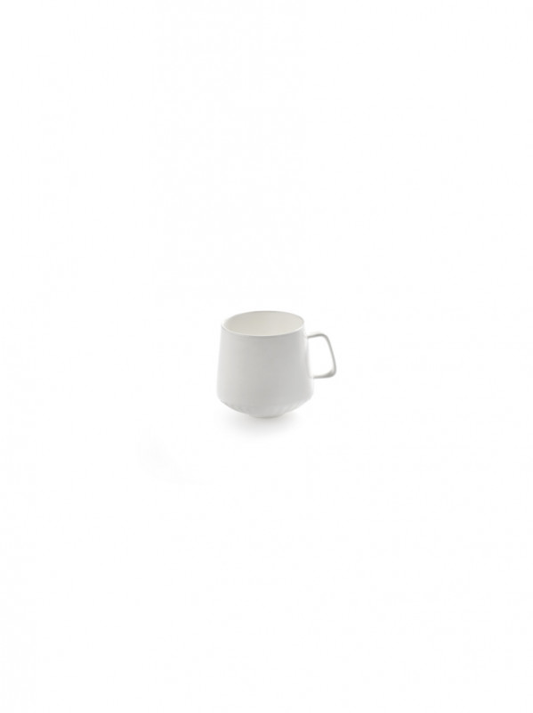 Tasse à café lungo rond blanc porcelaine bone china Ø 7 cm Nido Serax