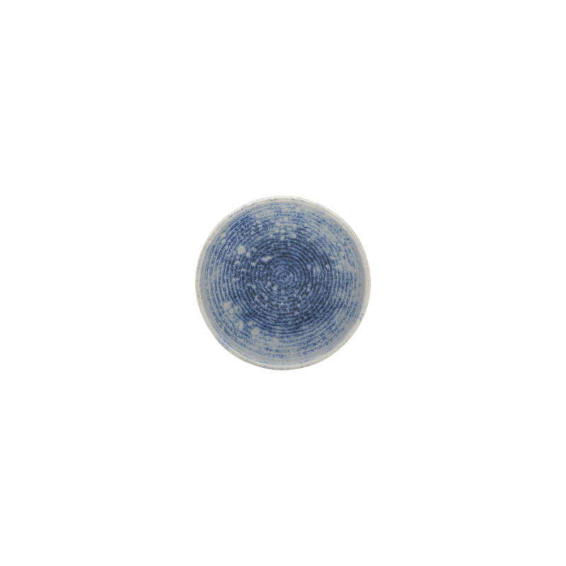 Coupelle rond bleu grès Ø 12 cm Ice Accolade