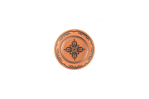 Assiette plate rond Tero Décor Ostia porcelaine Ø 16,4 cm Earth Rak