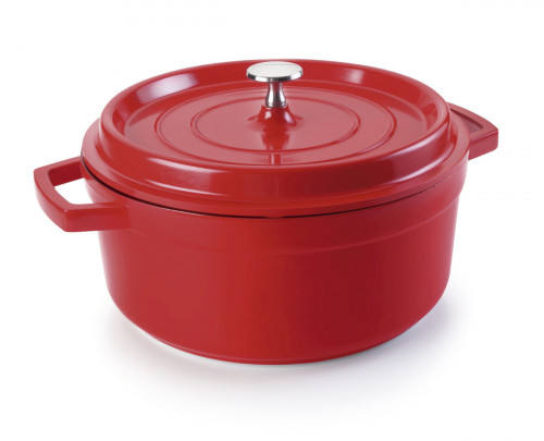 Cocotte fonte d'aluminium Revêtement anti-adhésif Avec couvercle Ø 20 cm 8 cm 2,4 L Lacor